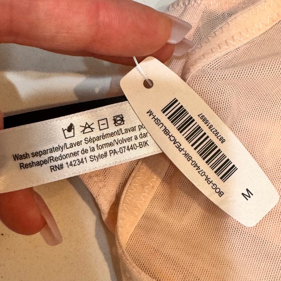 NWT Victorias Secret Red Heart Print Satin Demi‎ Bra White Red Bow XL Valentines - Picture 10 of 11